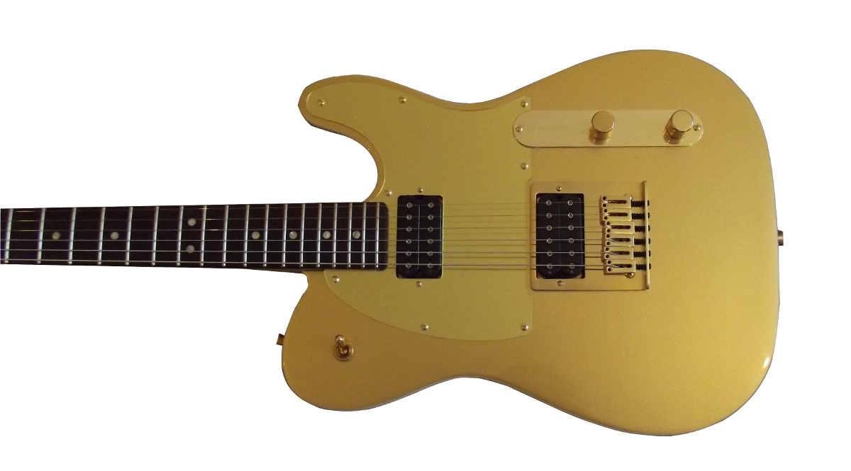 gold guitar